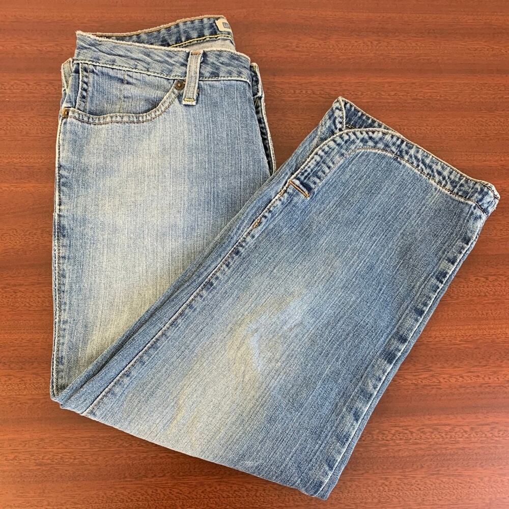 Gap Cropped Boot Cut Jeans